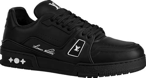 all black lv trainers.